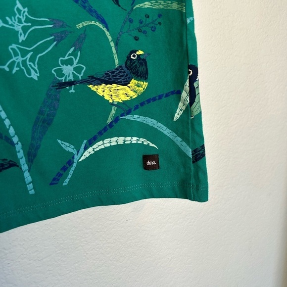 NWT Tea Collection Size 8 Long Sleeve dress with birds - Picture 7 of 11